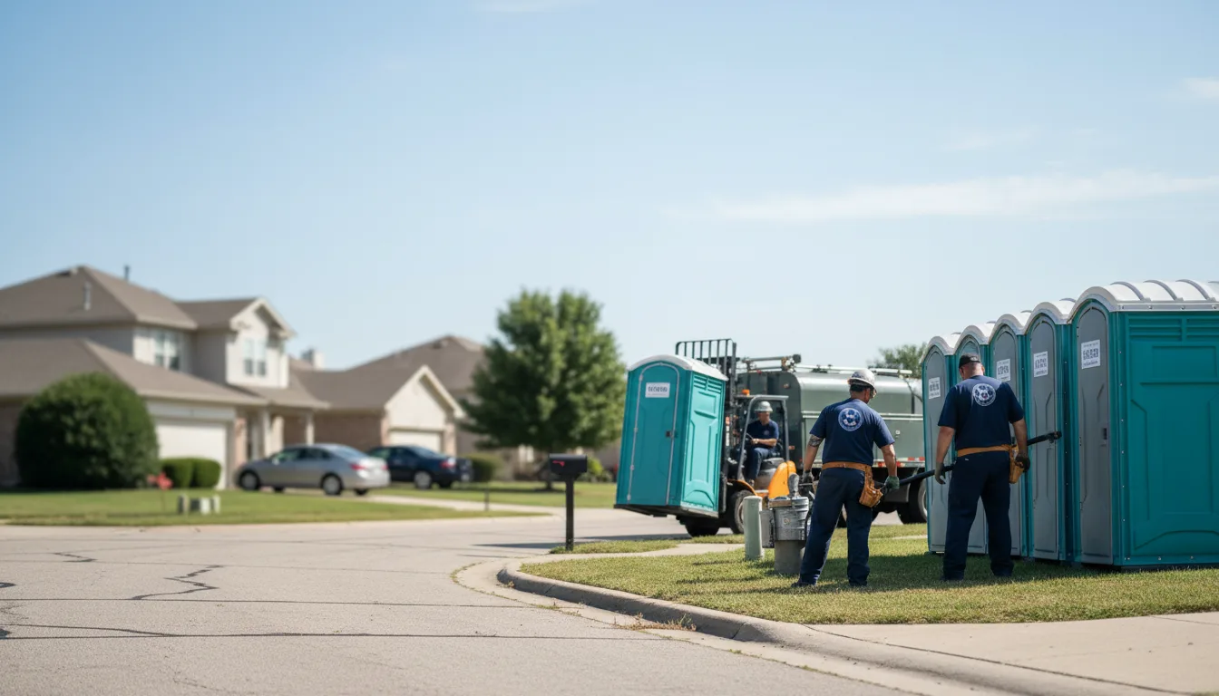 Porta Potty Rental in La Vista, NE near me